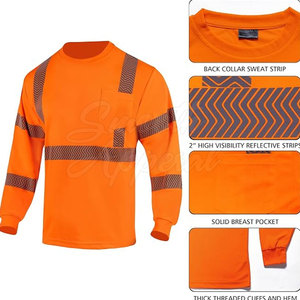 Camisetas de Seguridad de Alta Visibilidad Impermeables Premium Diseñadas para Brindar Comodidad, Durabilidad y Apariencia Profesional para las Operaciones Diarias de Trabajo - Product Image 4