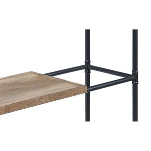 Libreria con finitura Brantley rovere e sabbia nera - Product Image 3