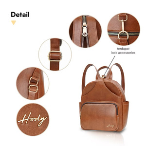 Mochila Hody de Moda de Lujo, Piel Sintética Premium, Forma Cuadrada, Cierre de Cremallera, Resistente al Agua, Uso Diario, Mochila Suave para Mujer - Product Image 5