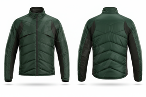 Chaqueta de Motocicleta Personalizada Estilo Puffer Acolchada, Resistente, Impermeable, para Turismo, Lisa, OEM, ODM - Product Image 3