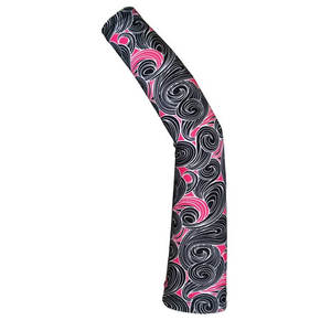 Mangas Protectoras para Brazos de Buena Calidad con Estampado Floral Sublimado, Ajustables, Elásticas, con Protección Solar, para Partidos de Fútbol - Product Image 2