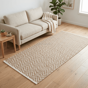Reversible Cotton Runner <b>Rug</b> Customized Indian Wholesale Non Slip Hallway Balcony Entrance Area Cotton Runner <b>Rugs</b> - Product Image 5
