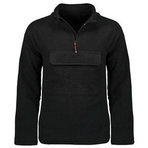Made In Pakistan High Quality Polar Fleece <b>Jacket</b> Custom Logo Half Quarter Zip Windproof <b>Men's</b> Polar Fleece <b>Jacket</b> - Product Image 1