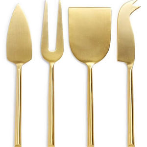 Modern Gold Stainless Steel Flatware Set High Quality Mirror Polished Knife <b>Fork</b> Spoon Cutlery Dinnerware for Party At Best Rate - Product Image 1