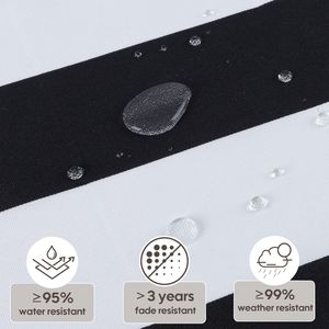 Set di 2 Cuscini Imbottiti per Sedia Adirondack, Cuscini per Sedia da Giardino con Schienale Alto, per Veranda, Casa, Ufficio, Esterni - Product Image 5