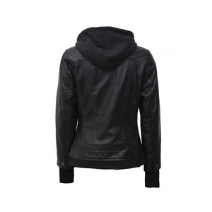 Chaquetas de Cuero Genuino para Mujer al por Mayor con Tela Satinada, Diseño Transpirable y Elegante, Prendas de Moda en Venta - Product Image 4
