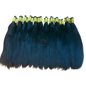 Paquetes de cabello vietnamita crudo de lujo y cierre 50 pulgadas Super doble dibujado cabello vietnamita crudo 50 pulgadas - Product Image 2