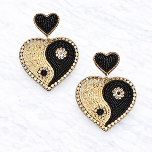 Pendientes de Aro con Cuentas Bordadas a Mano, Modernos, Estilo Boho, para Bodas, Eventos Festivos y Fiestas - Product Image 5