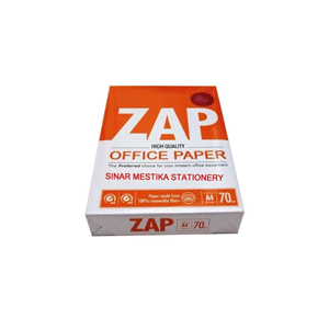 ZAP <b>Paper</b> <b>A4</b> <b>copy</b> <b>paper</b> offered in bulk supply with factory price and fast dispatch - Product Image 6