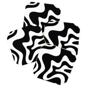 Best Selling Tea <b>coaster</b> <b>Set</b> with Holder Custom Size logo Round square Bone Inlay Mother of Pearl Inlay at Star Crafts India - Product Image 1