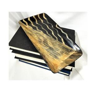 Excelente Producto, Nuevo Diseño, Bandeja para Servir Alimentos de Cuerno de Búfalo, de Alta Venta, para Hotel, Hogar y Cocina, Bandeja para Servir Frutas, Uso en Mesa - Product Image 1