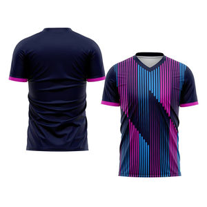 Camiseta de Fútbol Unisex a Precio Razonable, Último Modelo, Superventas, Antiarrugas, Transpirable, Ligera, Malla/Poliéster, Servicio OEM - Product Image 1