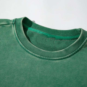 Sudadera con Capucha Personalizada con Lavado Ácido, Térmica, de Algodón Pesado, Estilo Vintage, Bordada, para Hombre, Venta al Por Mayor - Product Image 2