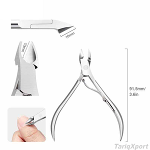 Cortacutículas Profesional de Acero Inoxidable, Cortaúñas para Pies y Dedos, Herramienta de Precisión para Eliminar Piel Muerta, Recorte Preciso - Product Image 3