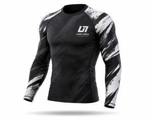 <b>Men</b>’s Long Sleeve <b>Compression</b> <b>Shirt</b> Athletic Base Layer Rash Guard Gym Workout Running Training Fitness Custom Sublimation Sport - Product Image 2