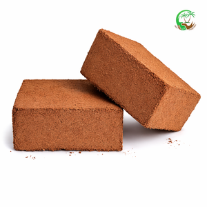 Bloque de Fibra de Coco Comprimida de 5 kg, Bajo Contenido de EC, Alta Retención de Agua, Sustrato para Cultivo, Exportación a Granel, Fabricante de India - Product Image 2