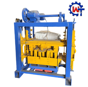 Macchinario per la Produzione di Cemento QT40-2 con Motore a Vibrazione per Diversi Tipi di Blocchi e Blocchi Forati - Product Image 1