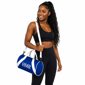 Sacs de voyage et de sport légers en polyester imperméable bleu et blanc pour la franc-maçonnerie, les confréries et les sororités - Tenues et insignes maçonniques - Product Image 1