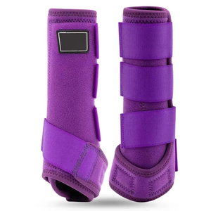Botas de Protección para Caballos, Cómodas Botas de Soporte para Patas de Caballo para Deportes Ecuestres, Equitación de Paseo y Eventos de Cross Country con OEM - Product Image 1