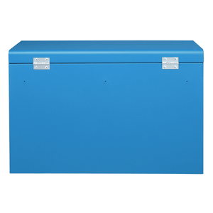 Cassettiera Portautensili in Acciaio a 5 Cassetti, Capacità 150 kg, Blu, Robusta, con Chiusura, Supporto Coperchio e Illuminazione - Product Image 5