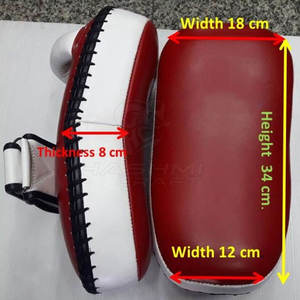 Professional Thai <b>Pads</b> For Martial Arts Training Featuring Durable Design Soft Shock Absorbing <b>Foam</b> And Strong Straps - Product Image 5