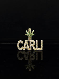 Pendentif Hip Hop de luxe avec cristaux CZ effet goutte de glace - Product Image 2