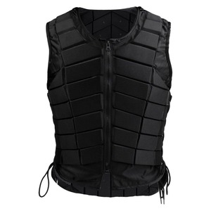 Chaleco Protector de Equitación Unisex, Impermeable, de Neopreno, sin Mangas, con Cierre de Cremallera, Equipo de Seguridad Ecuestre - Product Image 1
