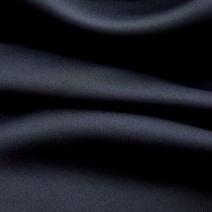 2 pezzi 54 "x 63" tende oscuranti con anelli in tessuto nero per mantovane e rivestimenti per finestre - Product Image 4