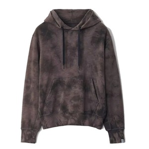 Wholesale 2026 Custom Acid Wash 100% Cotton Front Logo Men's Vintage Regular Fit Heavyweight Fleece Breathable <b>Lined</b> <b>Hoodie</b> - Product Image 6