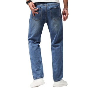 Top Class Fashioned <b>Men</b> Distressed <b>Trouser</b> High <b>Elastic</b> Waist Sweatpants Fleece Heavyweight Solid Colour <b>Men</b> Distressed <b>Trouser</b> - Product Image 3