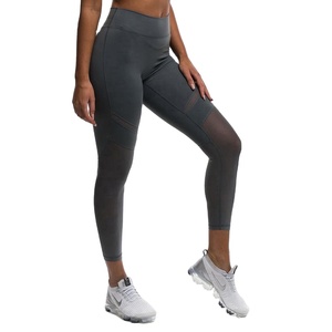 Leggings de sport pour femmes avec logo personnalisé, respirants, côtelés, avec logo à la taille, leggings pour l'entraînement - Product Image 6