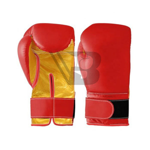 Ensemble de boxe MMA en cuir personnalisable, avec lacets, protège-poignets, pour arts martiaux, entraînement physique, évacuation de l'humidité, haute qualité, unisexe - Product Image 2