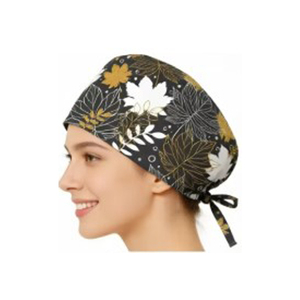 Chapeau chirurgical personnalisé imprimé, réglable avec lien arrière, pour infirmière et médecin, respirant, réutilisable, vente en gros pour usines OEM ODM - Product Image 2