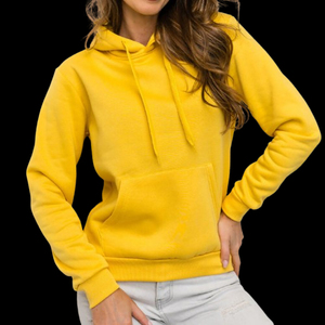 Sudaderas con capucha para mujer de la mejor calidad, al por mayor, con logotipo personalizado, de alta calidad, con cremallera completa, con cordón ajustable, de forro polar suave. - Product Image 2