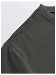 Camisetas Gráficas con Texto Motivacional en Color Gris Oscuro, MOQ Bajo, Camiseta con Estampado Floral, Camiseta de Manga Corta para Hombre, Informal, con Estampado en la Espalda, de Algodón Jersey - Product Image 6
