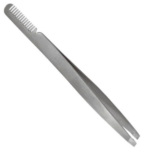 Comb Tweezer Professional Pointed Eyebrow Tweezers With Comb Rainbow Plasma Beauty Cosmetic <b>Tool</b> Tweezer <b>Makeup</b> Comb Tweezer - Product Image 6