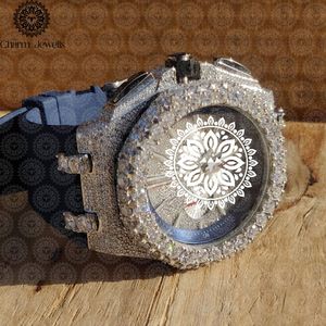 Reloj de Lujo para Mujer Charm_Jewells, 38 mm, Redondo, Analógico, de Cuarzo, con Correa de Acero Inoxidable, Esfera de Cristal de Zafiro y Bisel de Diamantes - Product Image 2