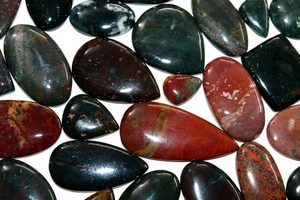 Heliotrope Cabochons || Blood Jasper || Oval Pear <b>Round</b> <b>Cushion</b> Square || Loose Bloodstone || Natural Gemstone - Product Image 4