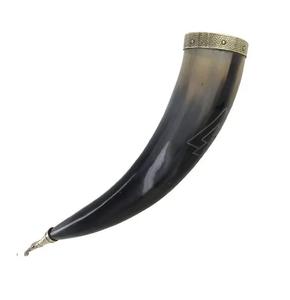 Nuevo Cuerno Vikingo para Beber, Hecho a Mano, con Forma de Animal Natural, Artículo Coleccionable, Cuerno Vikingo Resistente para Beber - Product Image 2