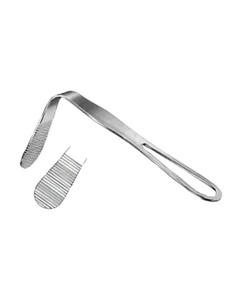 ไม้กดลิ้นสแตนเลสขนาด 15 ซม. สำหรับตรวจช่องปาก หู คอ และศัลยกรรมทั่วไป - Product Image 4