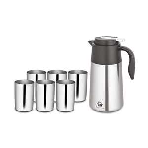 Batterie de cuisine Magnum 7 pièces en acier inoxydable sur le thème du citron - Product Image 1