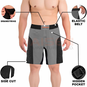 Services OEM, shorts MMA sur mesure de style actuel pour hommes, faible MOQ, shorts de Jiu Jitsu et de MMA. - Product Image 6