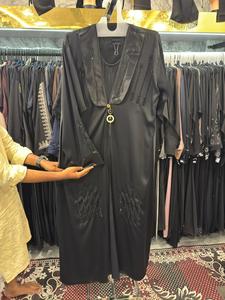 High Quality Dubai Beautiful Black Traditional Islamic Clothing for Women Saudi Arabia <b>Abaya</b> Dubai <b>Abaya</b> Muslim Gulf Clothing - Product Image 4