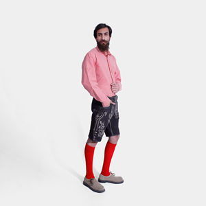 ชุดเลเดอร์โฮเซินแบบดั้งเดิมของเยอรมันสำหรับผู้ชาย – ชุดคอสตูมเทศกาล Oktoberfest พร้อมโลโก้แบบกำหนดเอง - Product Image 4