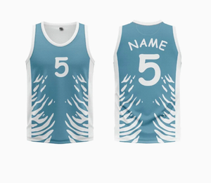 Uniforme de basket-ball personnalisé OEM, maillot de basket-ball par sublimation - Product Image 4