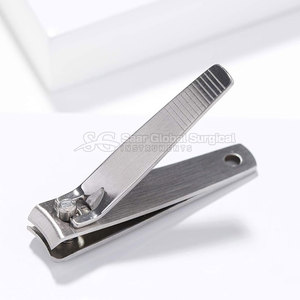 Coupe-ongles professionnel de qualité supérieure, en acier inoxydable courbé, ouverture large, précision de coupe fine, poignée ergonomique - Product Image 3