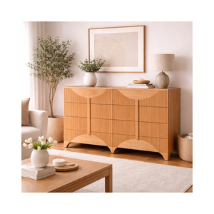 Best Quality HAVASU Collection Dresser <b>Drawers</b> Wooden Bedroom Furniture Sustainable Made In Vietnam Factory - Product Image 1