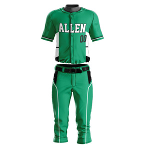 Uniforme de Béisbol para Hombre, Uniforme Profesional de Béisbol, Jersey y Pantalones, Conjunto de Entrenamiento, Conjunto Deportivo Largo - Product Image 1