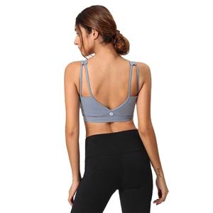 Soutien-gorge de sport à maintien élevé pour femmes, vente en gros, vêtements de sport actifs pour la salle de sport, soutien-gorge de fitness respirant, grande taille, respirant, personnalisé - Product Image 4