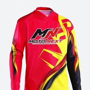 Ensemble de motocross pour homme, dernier design, couleurs contrastées, séchage rapide, 100 % polyester, toutes saisons, en vente - Product Image 3